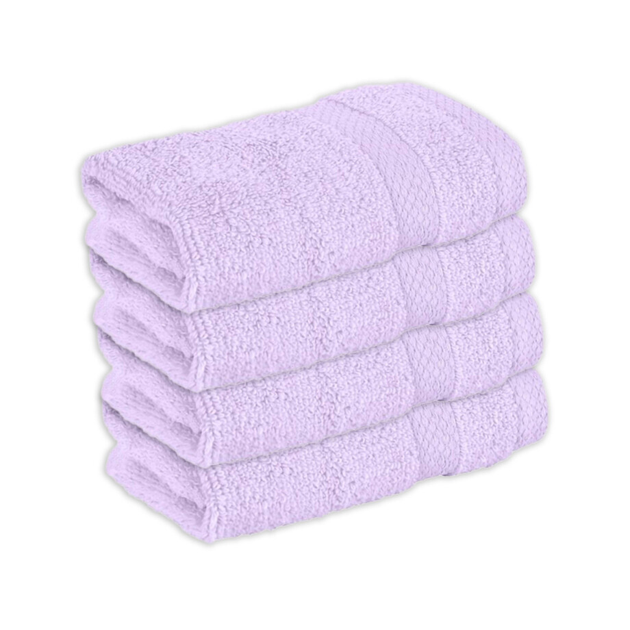 Set van 4 handdoeken Sofia | Vitality Pur Set van 4 handdoeken Sofia | Vitality Pur afbeelding 1