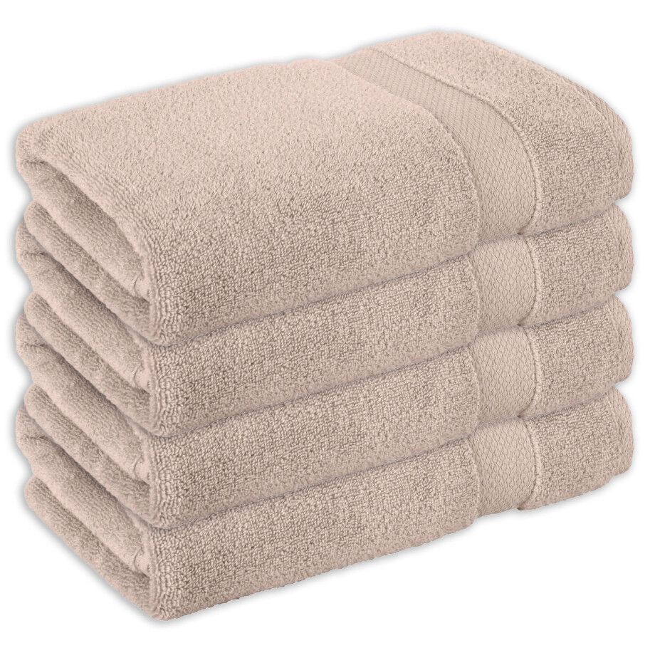 Set van 4 handdoeken Sofia | Vitality Pur Set van 4 handdoeken Sofia | Vitality Pur afbeelding 1