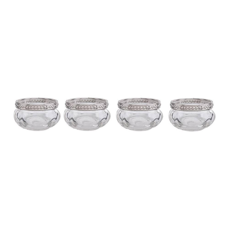 Set van 4 waxinelichthouders Rodge | Clayre & Eef afbeelding 1