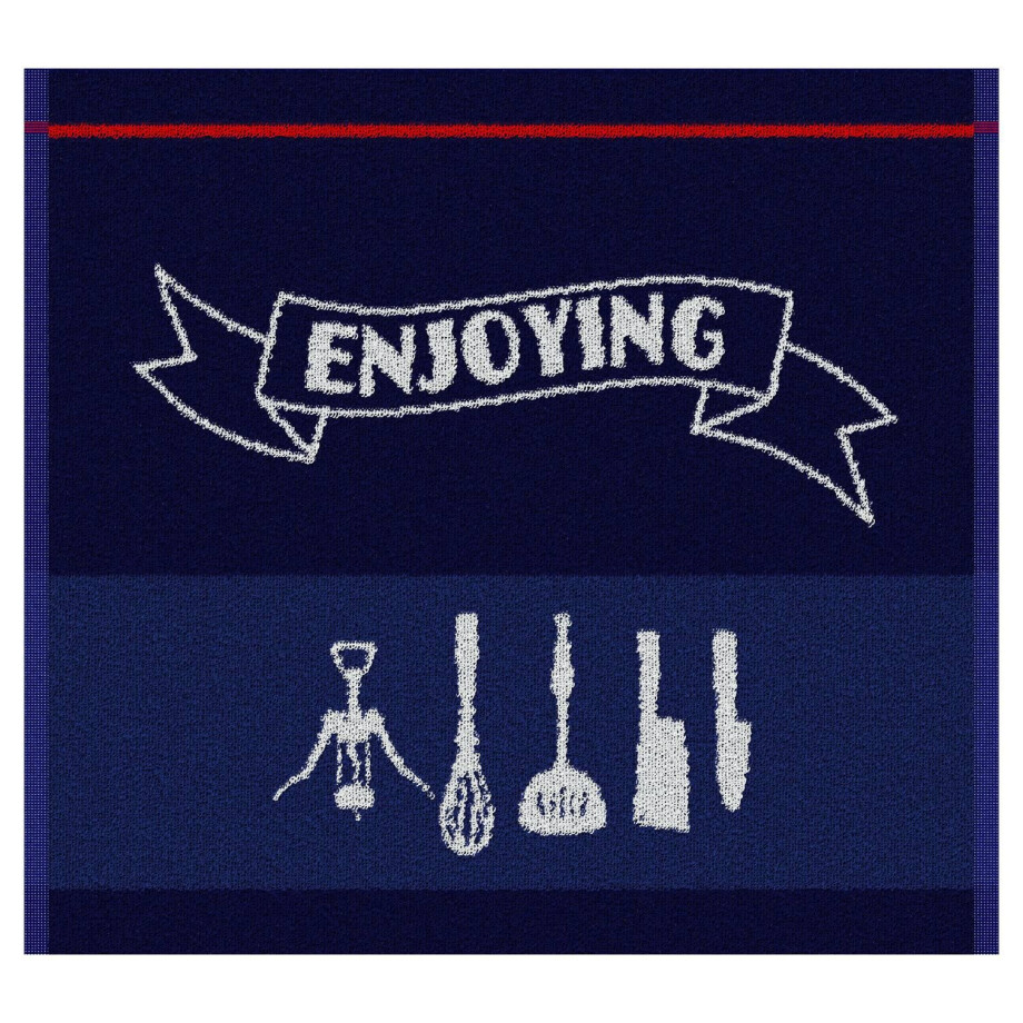 Set van 6 keukendoeken Enjoying | DDDDD afbeelding 1