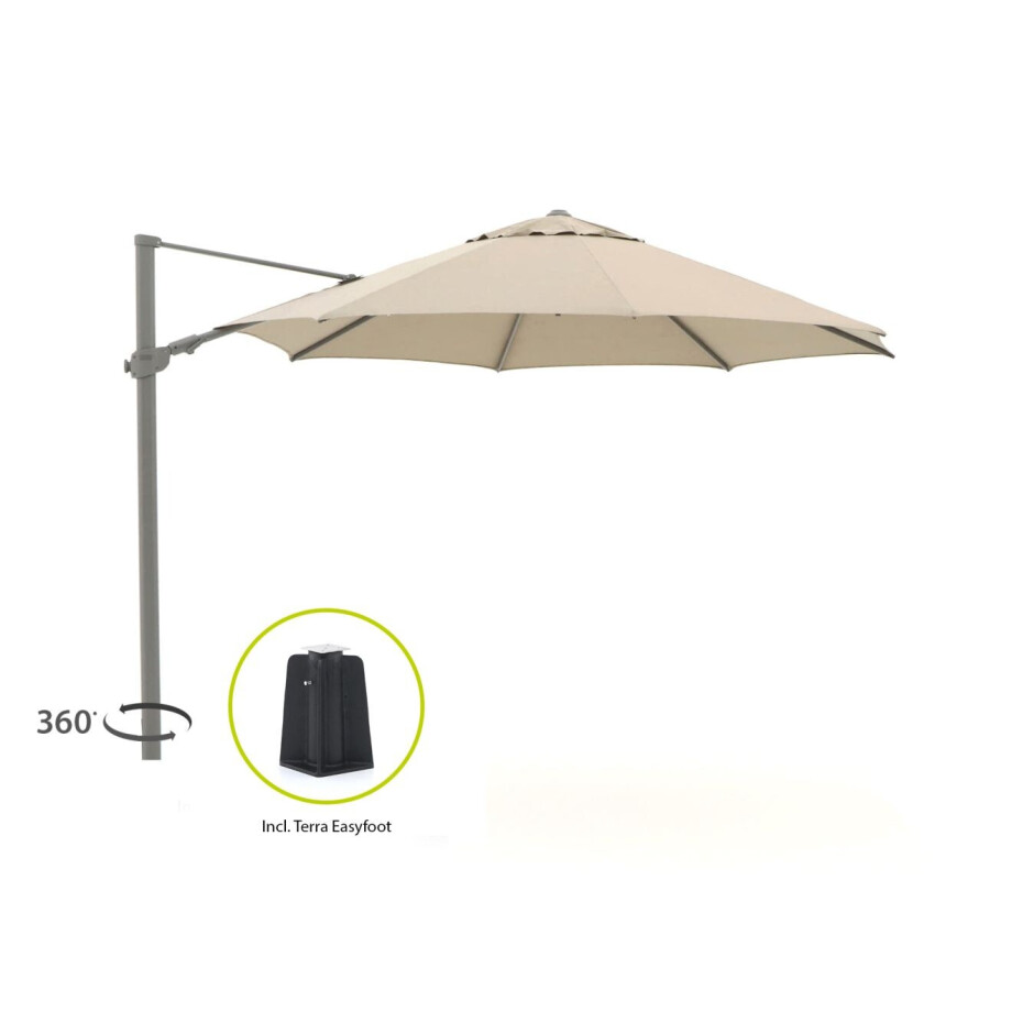 Shadowline Alabama zweefparasol ø 350cm - Laagste prijsgarantie! afbeelding 1