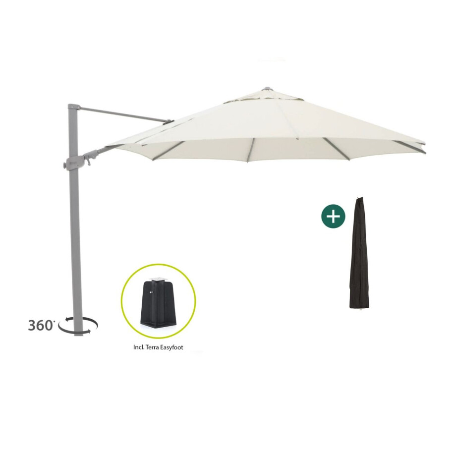 Shadowline Austin zweefparasol ø 350cm - Laagste prijsgarantie! Shadowline Austin zweefparasol ø 350cm - Laagste prijsgarantie! afbeelding 1