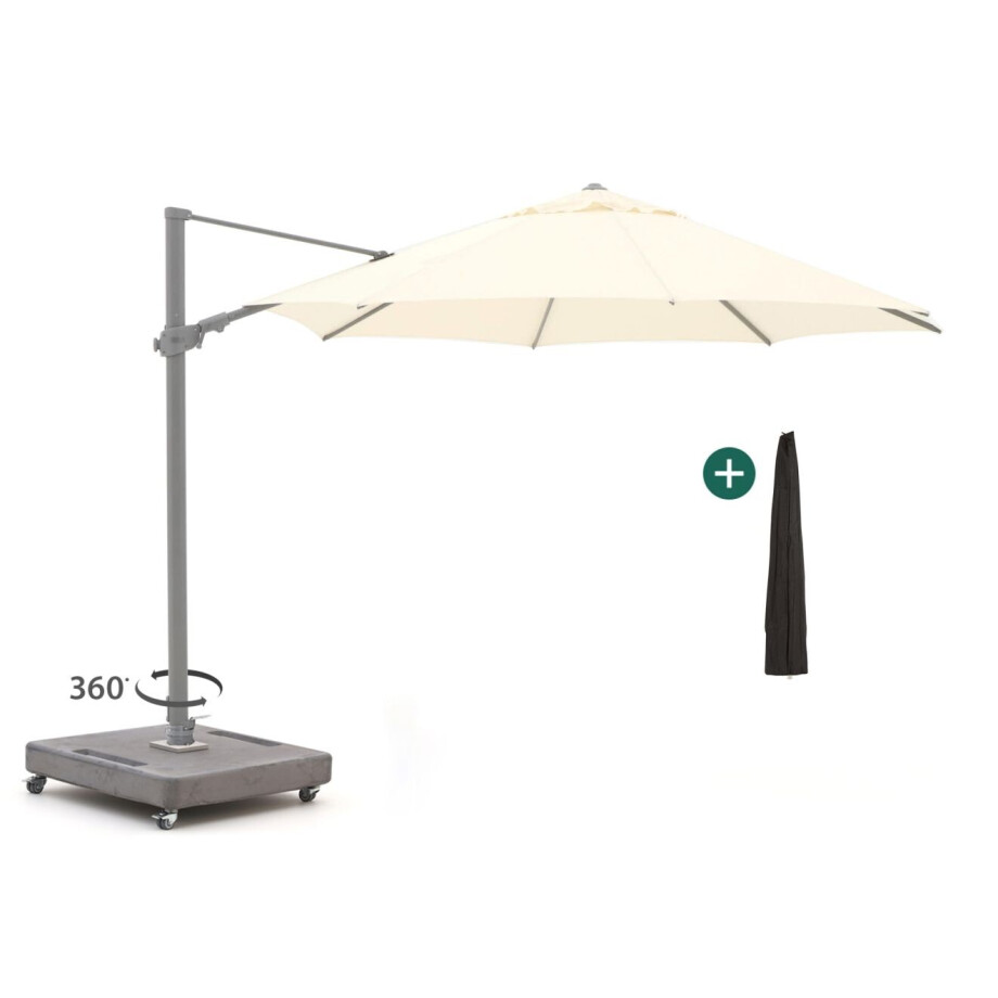 Shadowline Austin zweefparasol ø 350cm - Laagste prijsgarantie! Shadowline Austin zweefparasol ø 350cm - Laagste prijsgarantie! afbeelding 1