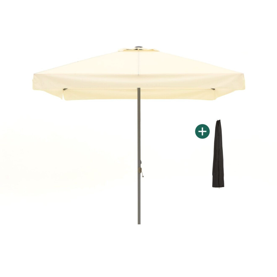 Shadowline Bonaire parasol 300x300cm - Laagste prijsgarantie! Shadowline Bonaire parasol 300x300cm - Laagste prijsgarantie! afbeelding 1