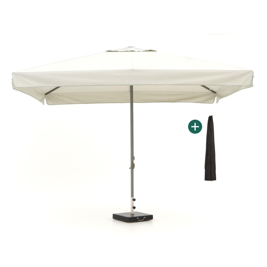 Shadowline Bonaire parasol 350x350cm - Laagste prijsgarantie! Shadowline Bonaire parasol 350x350cm - Laagste prijsgarantie! afbeelding 1