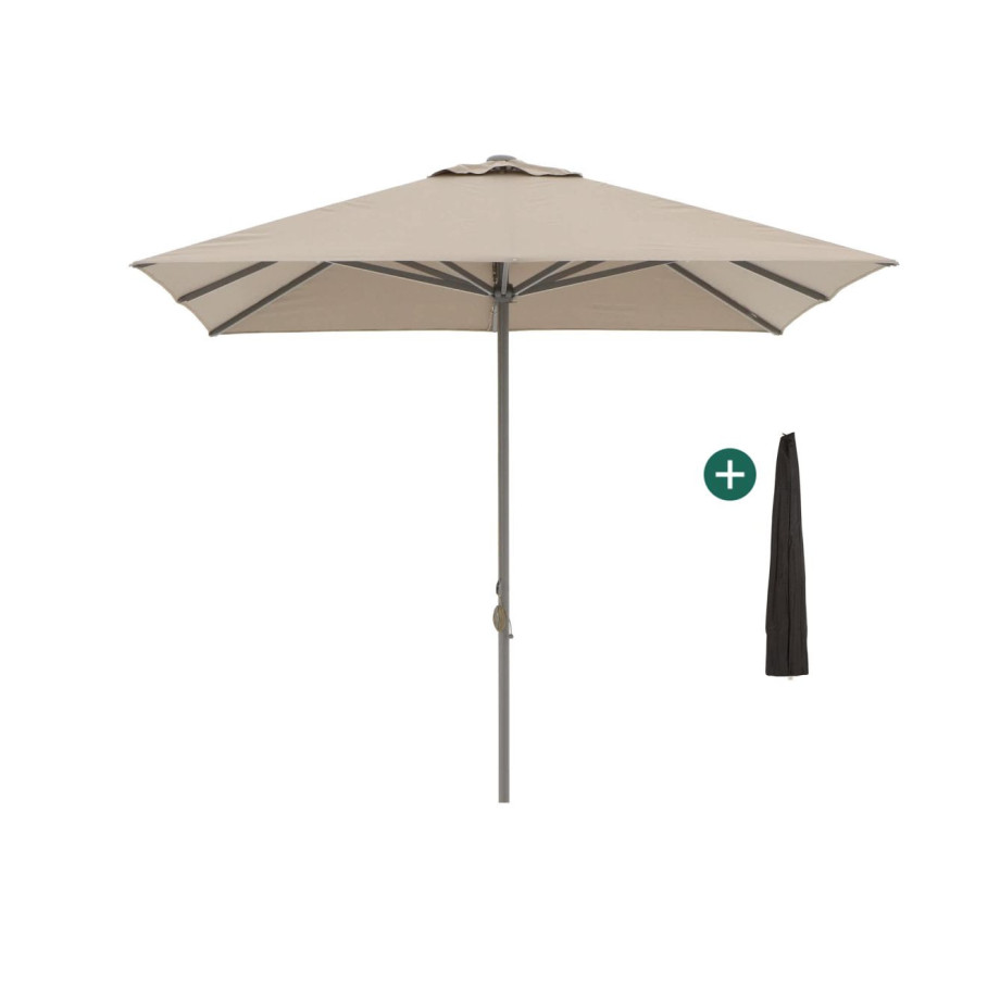 Shadowline Cuba parasol 300x300cm - Laagste prijsgarantie! afbeelding 1