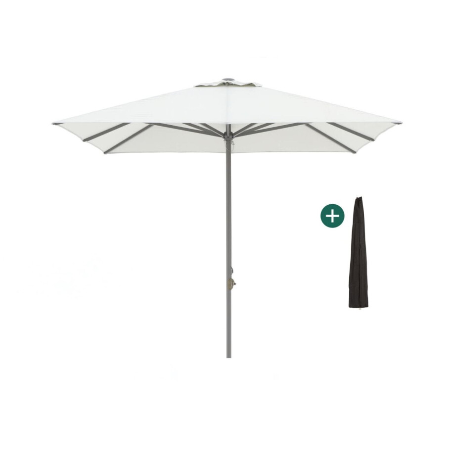 Shadowline Cuba parasol 300x300cm - Laagste prijsgarantie! Shadowline Cuba parasol 300x300cm - Laagste prijsgarantie! afbeelding 1