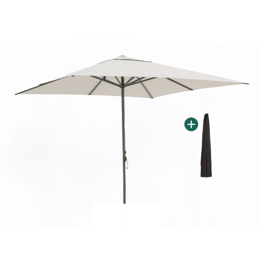 Shadowline Cuba parasol 350x350cm - Laagste prijsgarantie! afbeelding 1