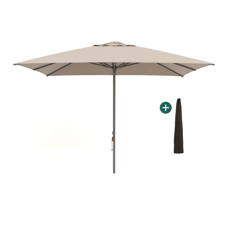 Shadowline Cuba parasol 350x350cm - Laagste prijsgarantie! afbeelding 1