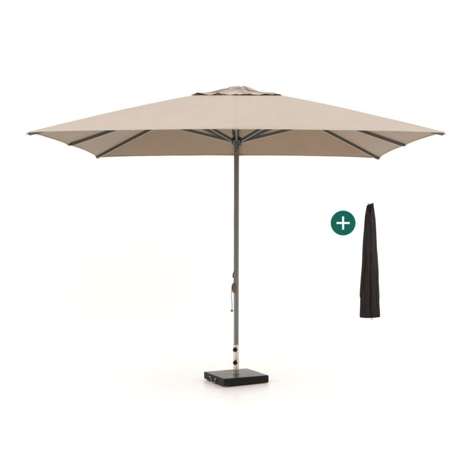 Shadowline Cuba parasol 350x350cm - Laagste prijsgarantie! afbeelding 1