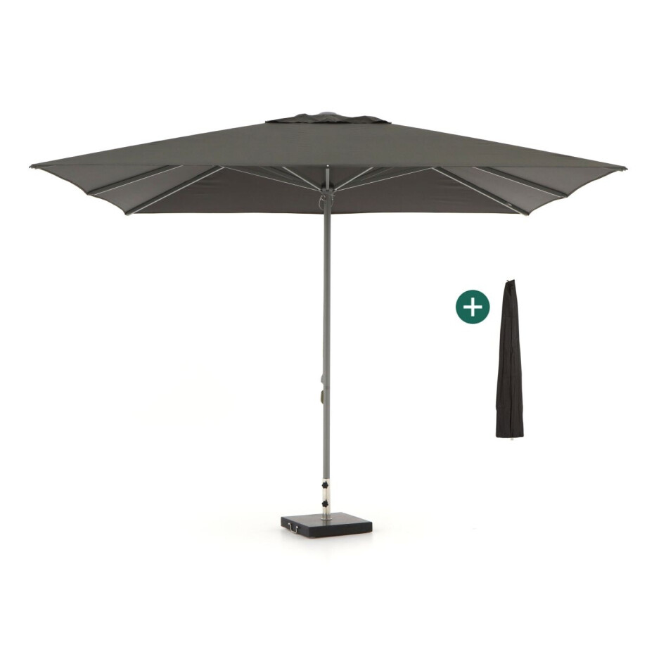 Shadowline Cuba parasol 350x350cm - Laagste prijsgarantie! Shadowline Cuba parasol 350x350cm - Laagste prijsgarantie! afbeelding 1