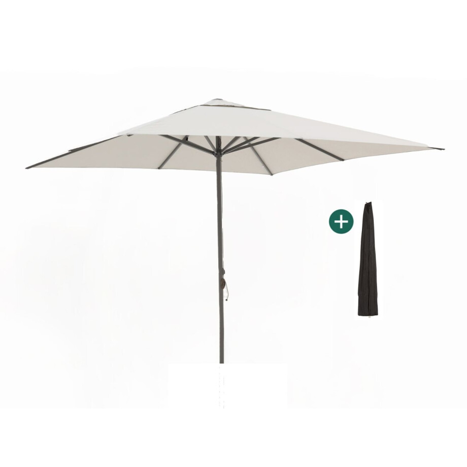 Shadowline Cuba parasol 350x350cm - Laagste prijsgarantie! afbeelding 1