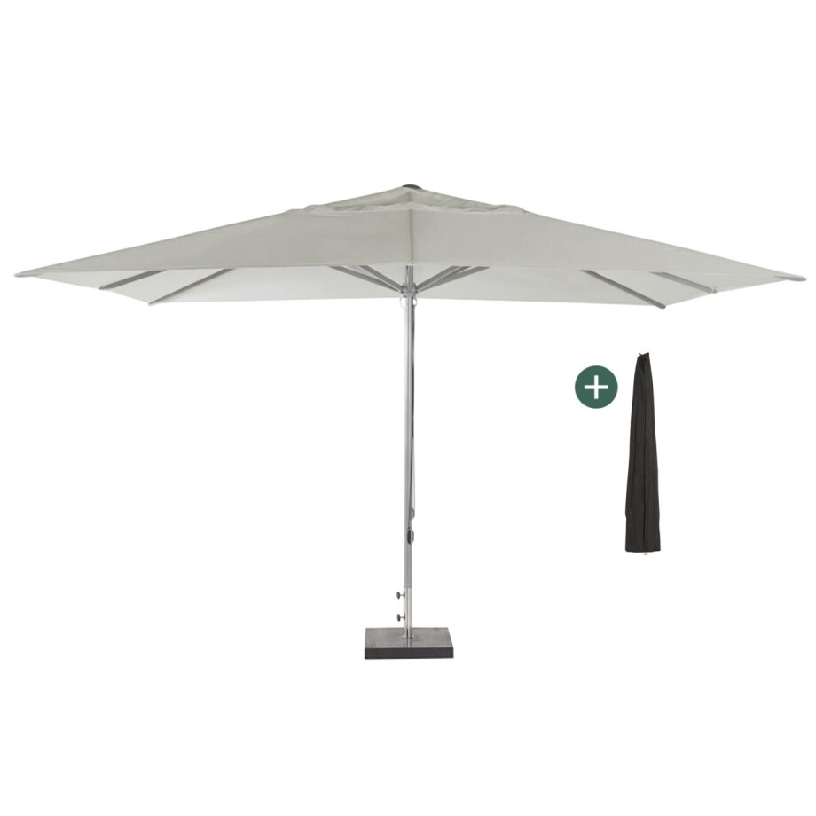 Shadowline Cuba parasol 400x300cm - Laagste prijsgarantie! Shadowline Cuba parasol 400x300cm - Laagste prijsgarantie! afbeelding 1