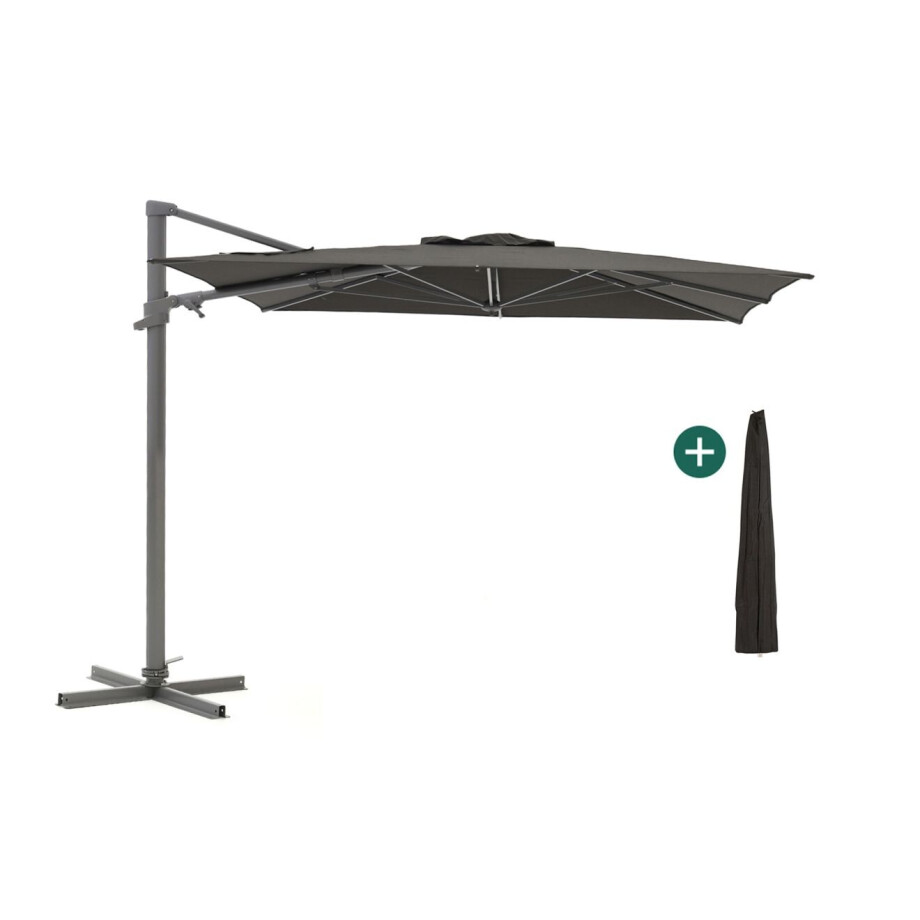 Shadowline Francisco zweefparasol 300x300cm - Laagste prijsgarantie! afbeelding 1