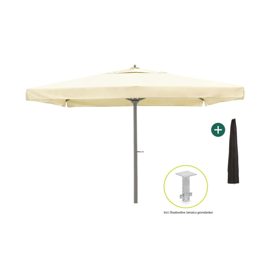 Shadowline Jamaica parasol 400x400cm - Laagste prijsgarantie! afbeelding 1