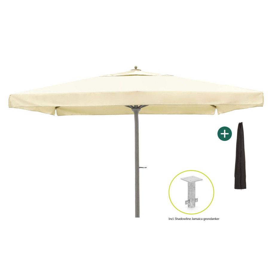 Shadowline Jamaica parasol 450x450cm - Laagste prijsgarantie! afbeelding 1