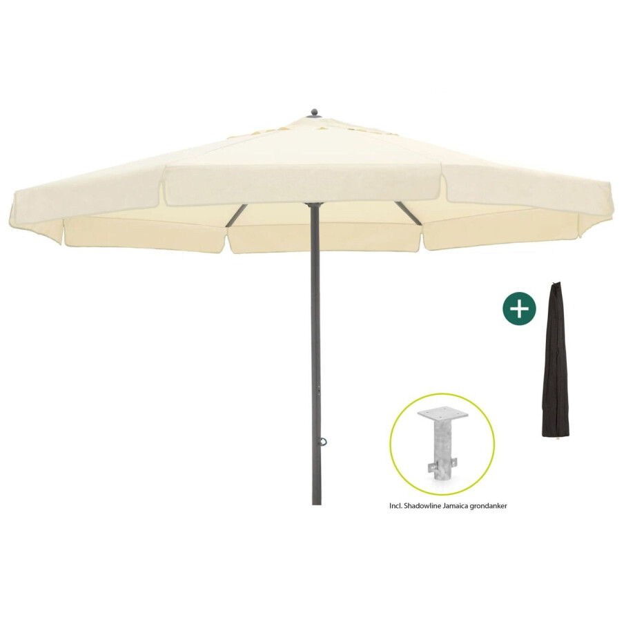 Shadowline Jamaica parasol ø 500cm - Laagste prijsgarantie! Shadowline Jamaica parasol ø 500cm - Laagste prijsgarantie! afbeelding 1