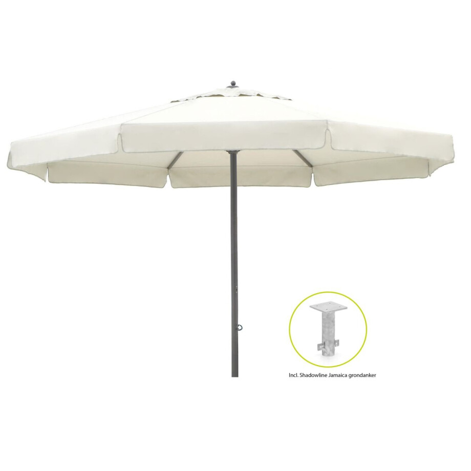 Shadowline Jamaica parasol ø 500cm - Laagste prijsgarantie! Shadowline Jamaica parasol ø 500cm - Laagste prijsgarantie! afbeelding 1