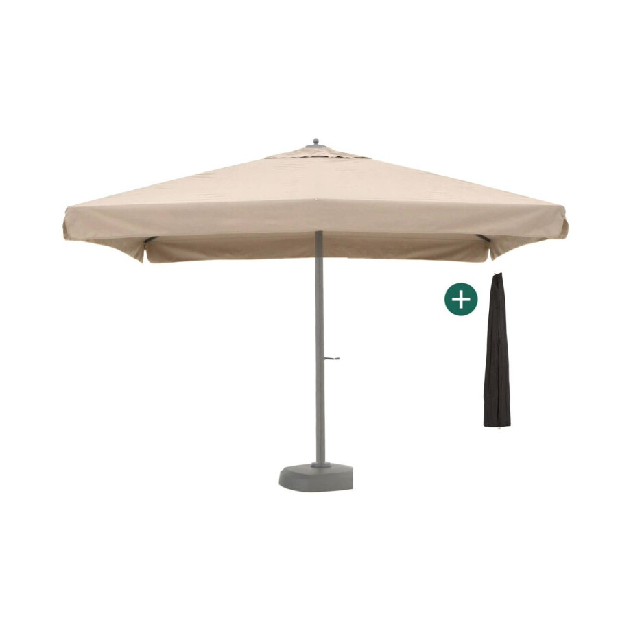 Shadowline Java parasol 400x400cm - Laagste prijsgarantie! Shadowline Java parasol 400x400cm - Laagste prijsgarantie! afbeelding 1