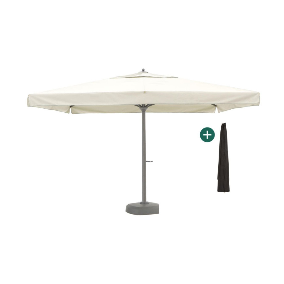 Shadowline Java parasol 400x400cm - Laagste prijsgarantie! afbeelding 1