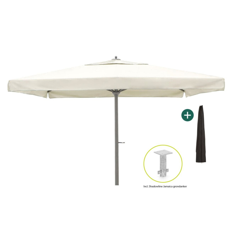 Shadowline Java parasol 450x450cm - Laagste prijsgarantie! Shadowline Java parasol 450x450cm - Laagste prijsgarantie! afbeelding 1