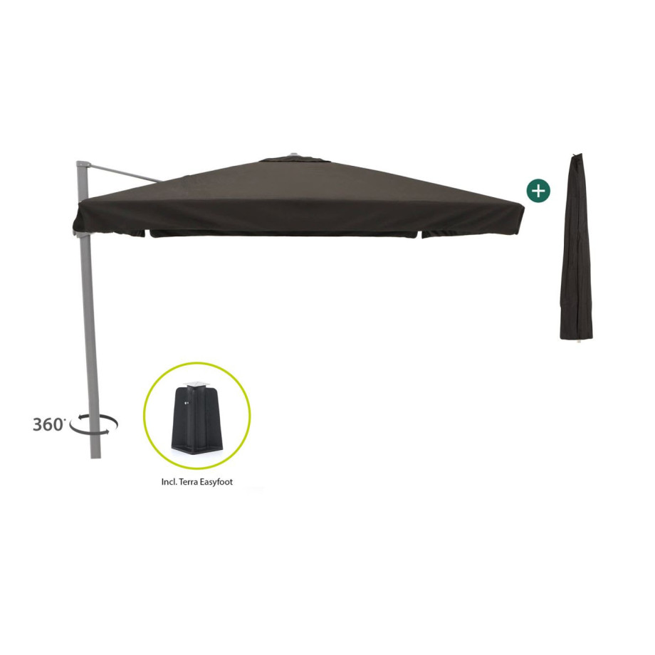 Shadowline Miami zweefparasol 300x300cm - Laagste prijsgarantie! afbeelding 1