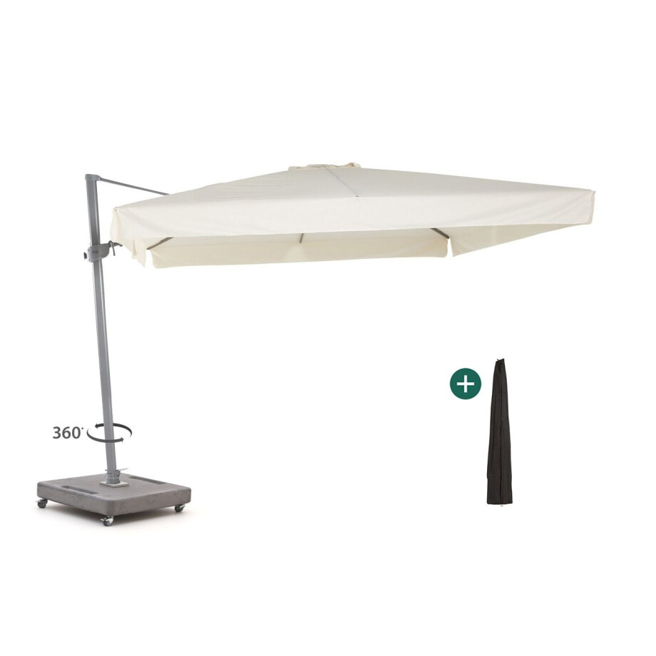 Shadowline Miami zweefparasol 300x300cm - Laagste prijsgarantie! afbeelding 1