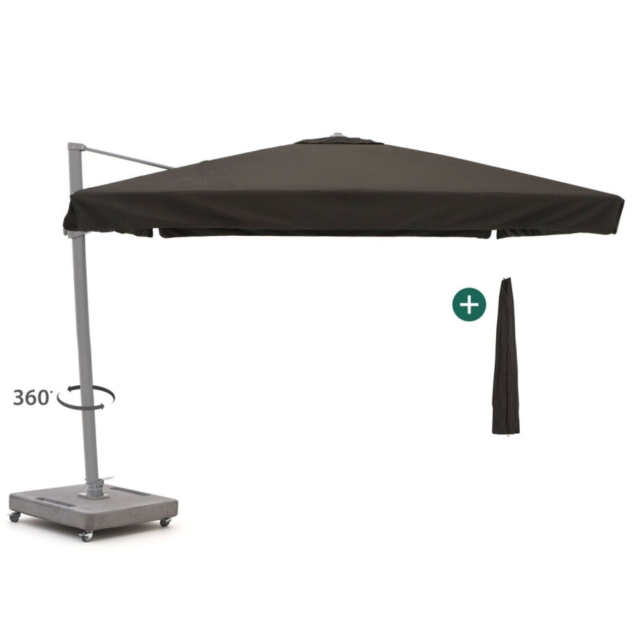 Shadowline Miami zweefparasol 300x300cm - Laagste prijsgarantie! Shadowline Miami zweefparasol 300x300cm - Laagste prijsgarantie! afbeelding 1