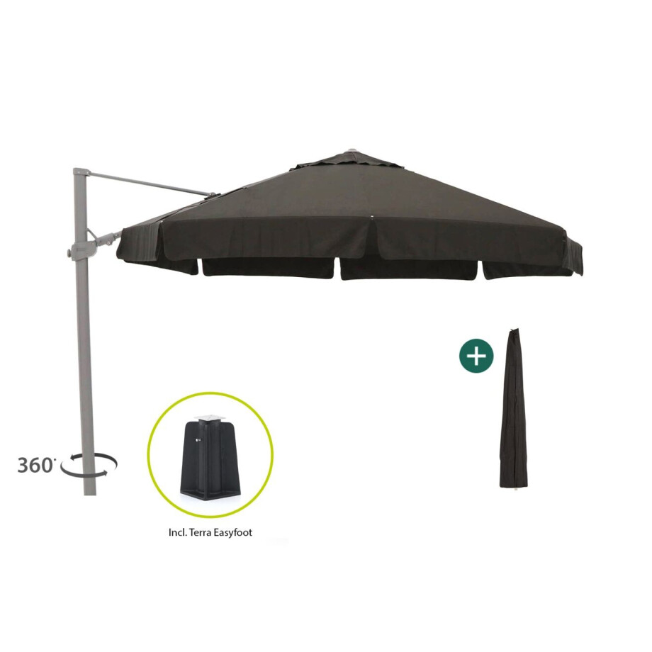 Shadowline Miami zweefparasol ø 350cm - Laagste prijsgarantie! Shadowline Miami zweefparasol ø 350cm - Laagste prijsgarantie! afbeelding 1