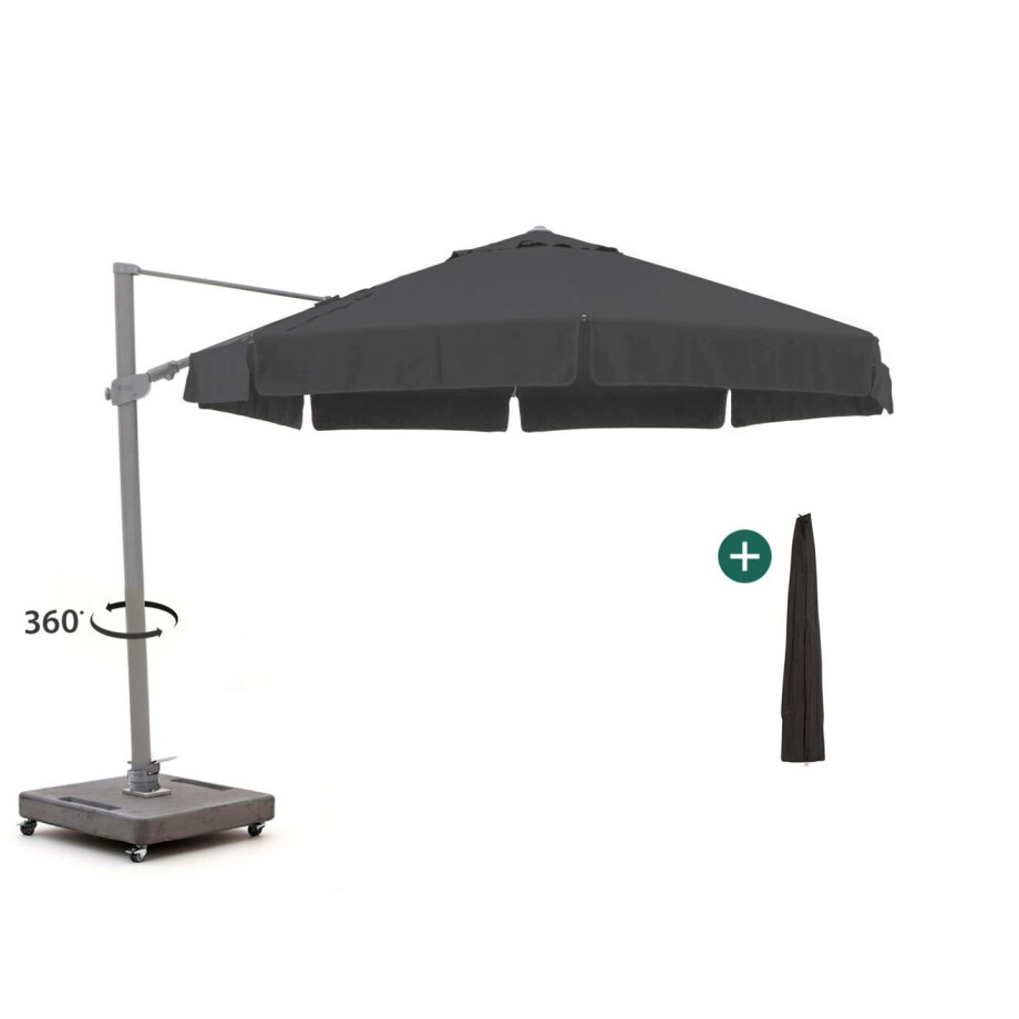 Shadowline Miami zweefparasol ø 350cm - Laagste prijsgarantie! Shadowline Miami zweefparasol ø 350cm - Laagste prijsgarantie! afbeelding 1
