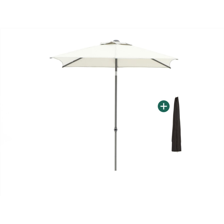 Shadowline Push-up parasol 210x150cm - Laagste prijsgarantie! afbeelding 1