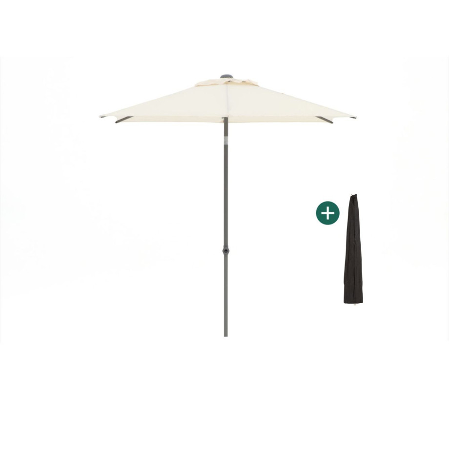 Shadowline Push-up parasol 210x150cm - Laagste prijsgarantie! afbeelding 1