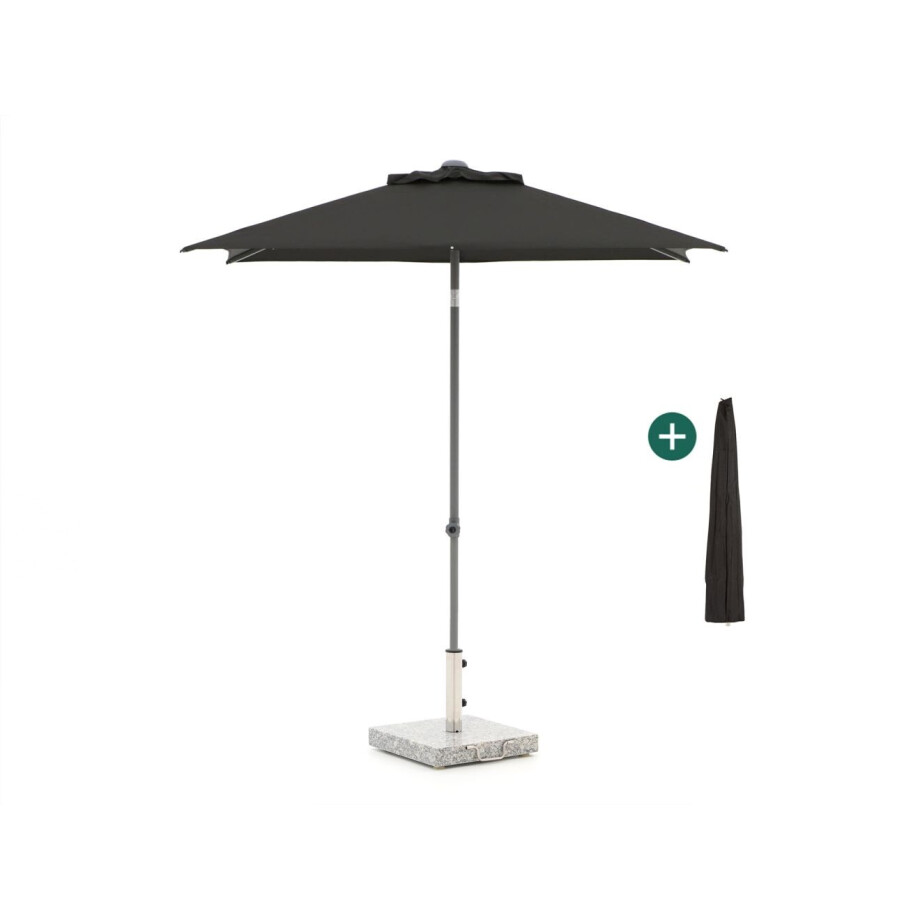 Shadowline Push-up parasol 210x150cm - Laagste prijsgarantie! Shadowline Push-up parasol 210x150cm - Laagste prijsgarantie! afbeelding 1