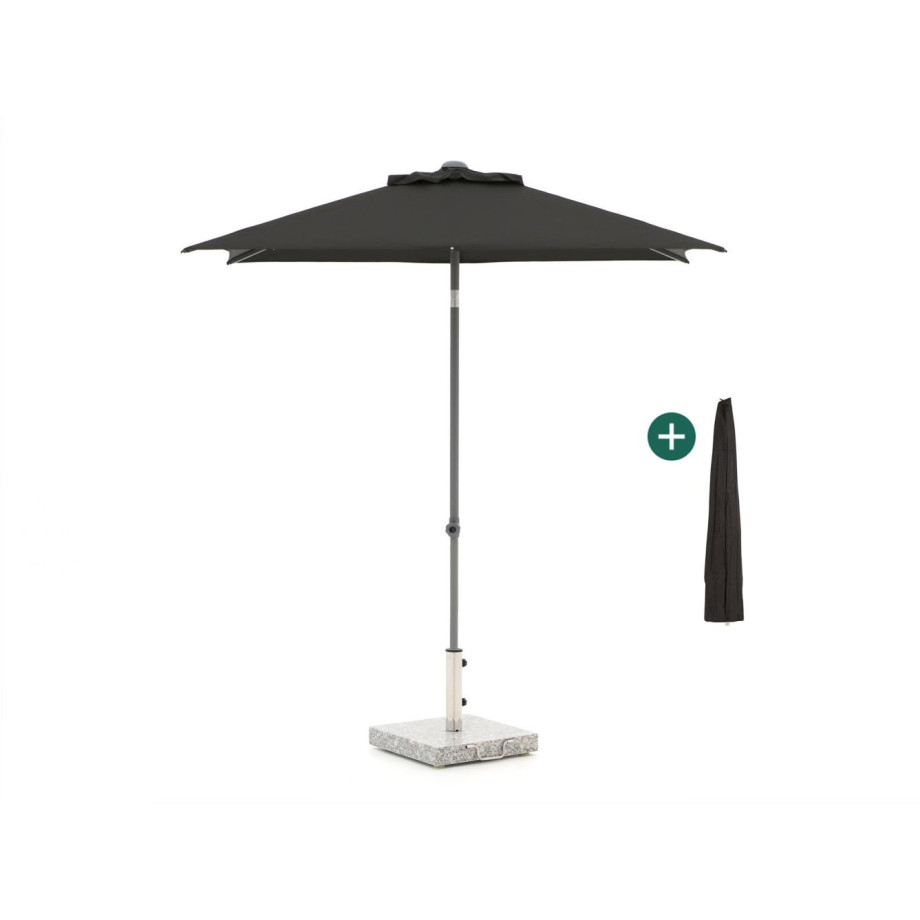 Shadowline Push-up parasol 210x150cm - Laagste prijsgarantie! afbeelding 1