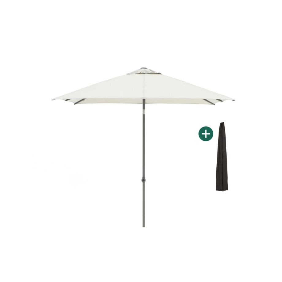 Shadowline Push-up parasol 240x240cm - Laagste prijsgarantie! afbeelding 1
