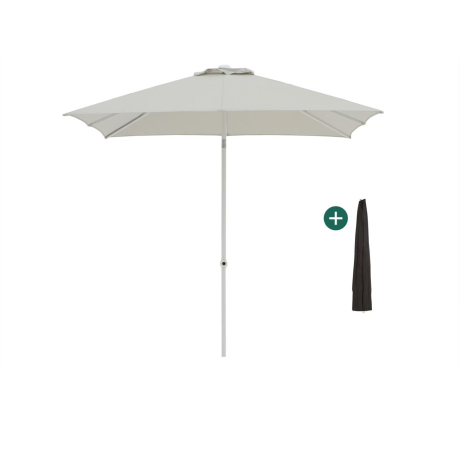 Shadowline Push-up parasol 240x240cm - Laagste prijsgarantie! afbeelding 1