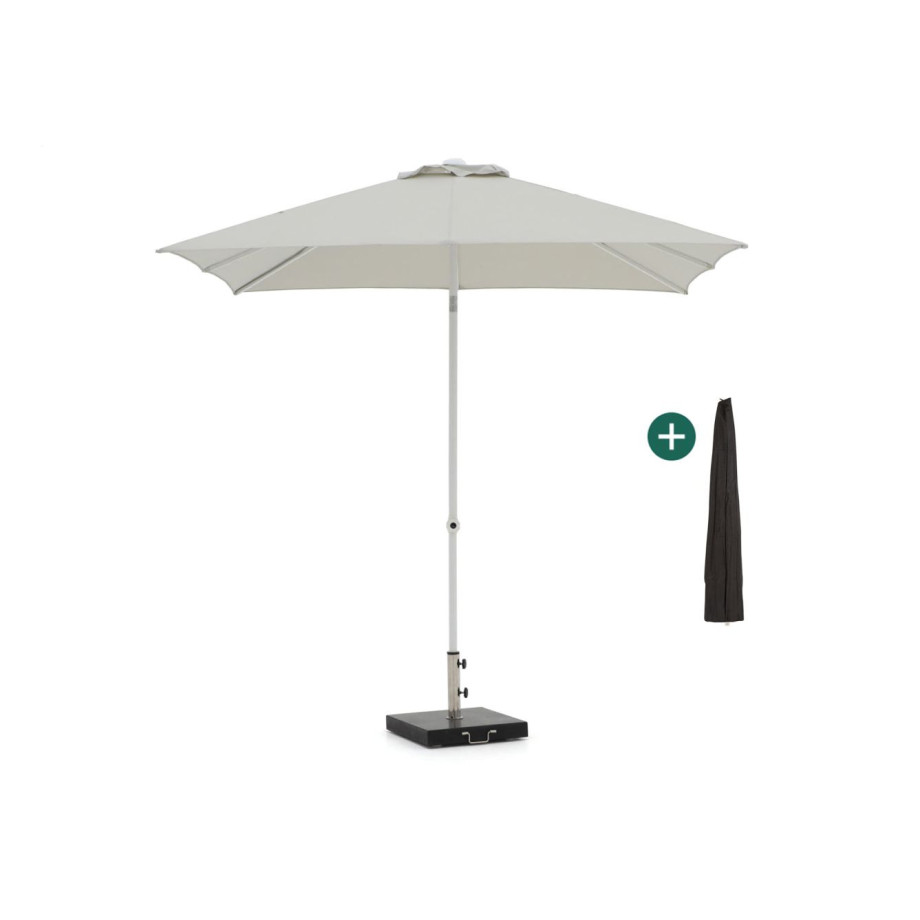 Shadowline Push-up parasol 240x240cm - Laagste prijsgarantie! afbeelding 1