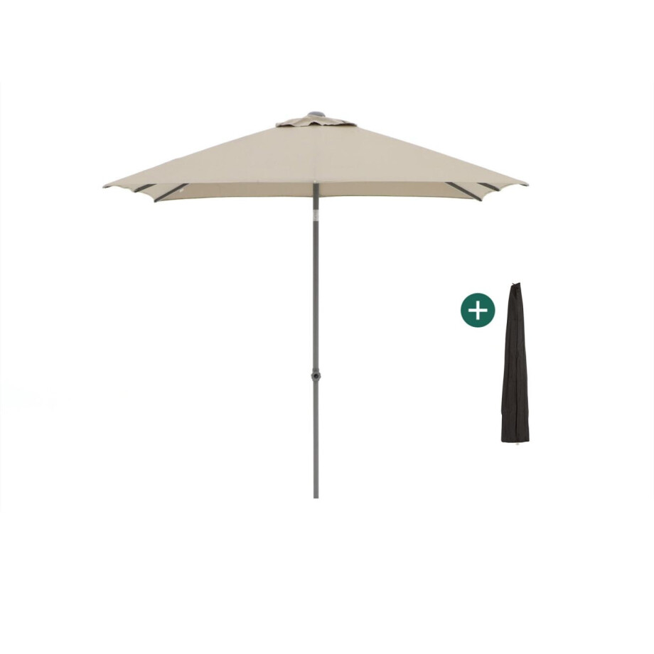 Shadowline Push-up parasol 240x240cm - Laagste prijsgarantie! Shadowline Push-up parasol 240x240cm - Laagste prijsgarantie! afbeelding 1
