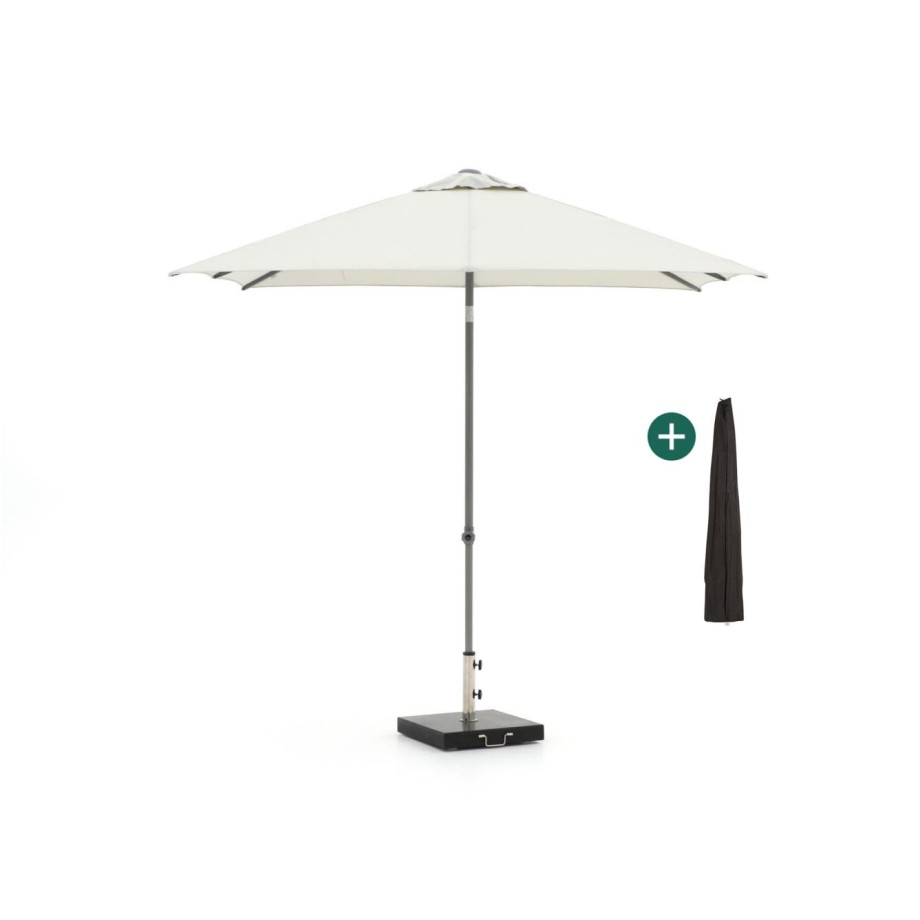 Shadowline Push-up parasol 240x240cm - Laagste prijsgarantie! afbeelding 1