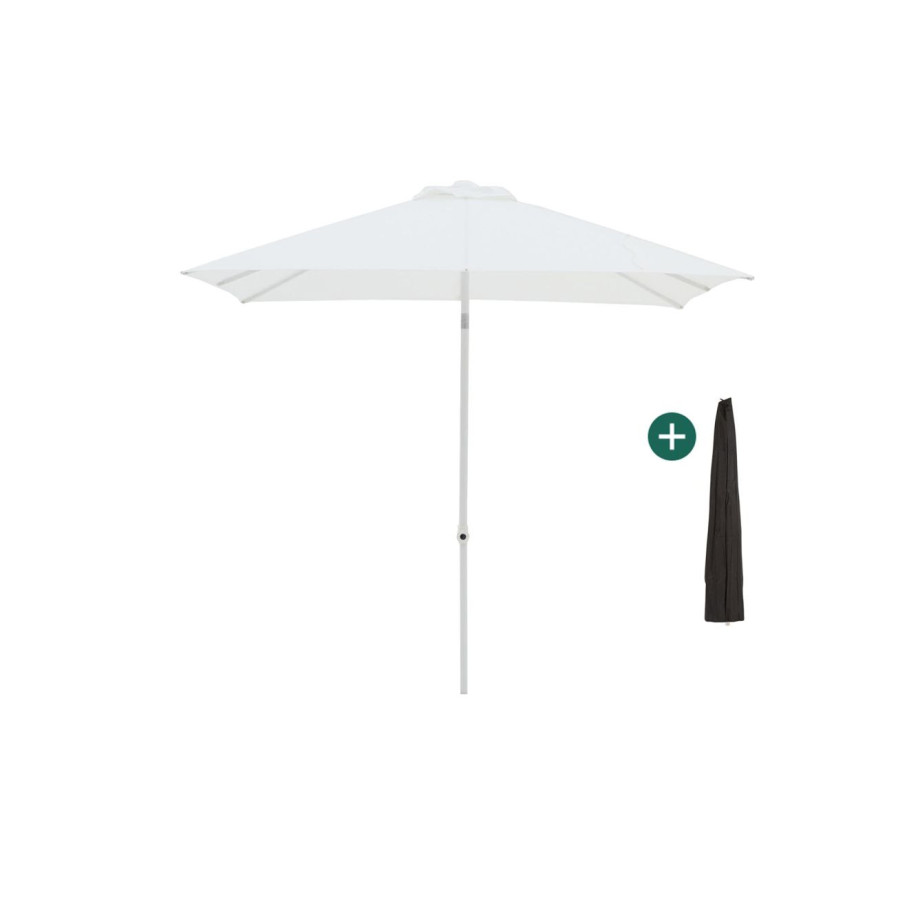 Shadowline Push-up parasol 240x240cm - Laagste prijsgarantie! afbeelding 1