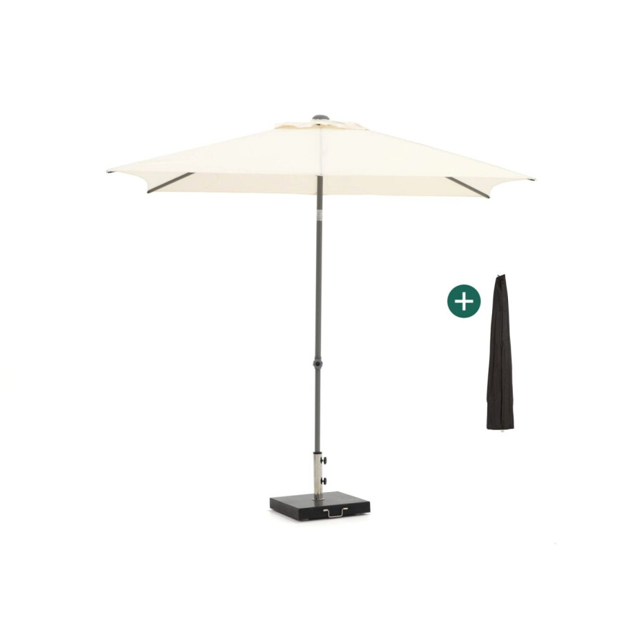 Shadowline Push-up parasol 250x200cm - Laagste prijsgarantie! Shadowline Push-up parasol 250x200cm - Laagste prijsgarantie! afbeelding 1
