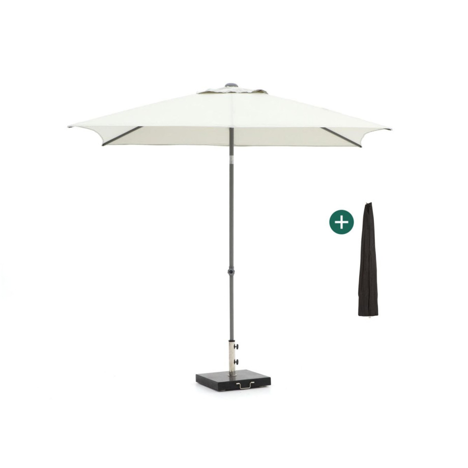 Shadowline Push-up parasol 250x200cm - Laagste prijsgarantie! afbeelding 1