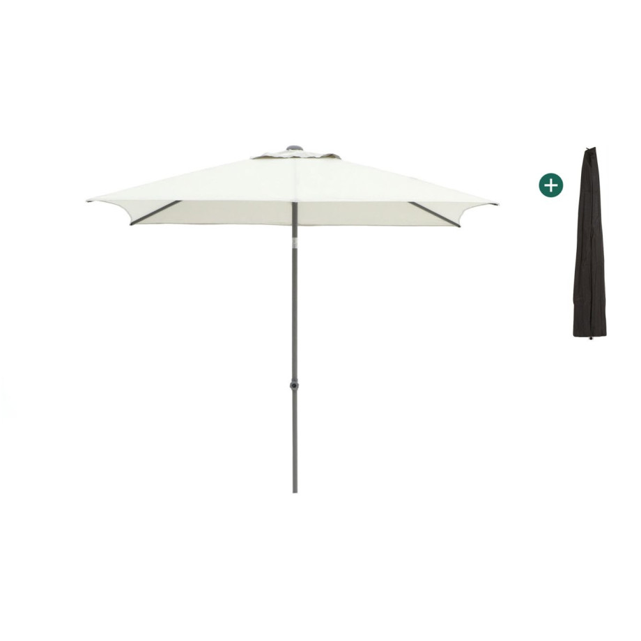 Shadowline Push-up parasol 250x200cm - Laagste prijsgarantie! afbeelding 1