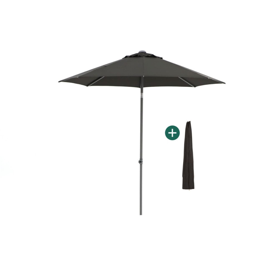 Shadowline Push-up parasol ø 250cm - Laagste prijsgarantie! afbeelding 1