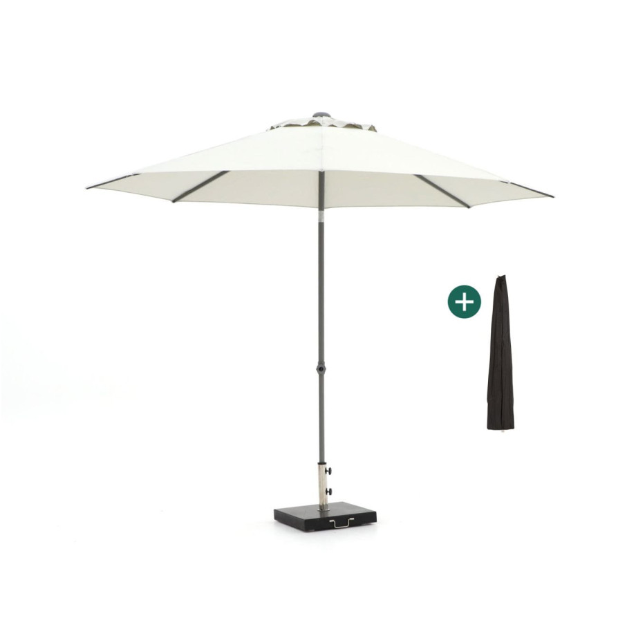 Shadowline Push-up parasol ø 300cm - Laagste prijsgarantie! afbeelding 1