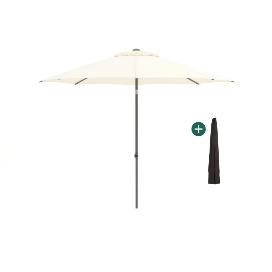 Shadowline Push-up parasol ø 300cm - Laagste prijsgarantie! afbeelding 1