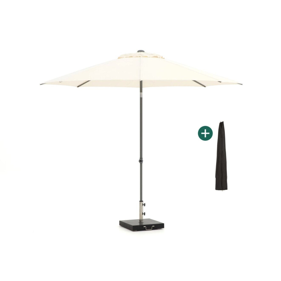 Shadowline Push-up parasol ø 300cm - Laagste prijsgarantie! Shadowline Push-up parasol ø 300cm - Laagste prijsgarantie! afbeelding 1