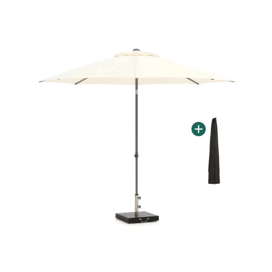 Shadowline Push-up parasol ø 300cm - Laagste prijsgarantie! afbeelding 1