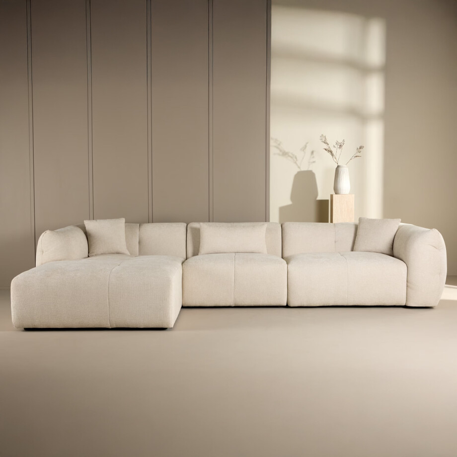 Nohr Loungebank 'Shenicka' kleur Beige afbeelding 1