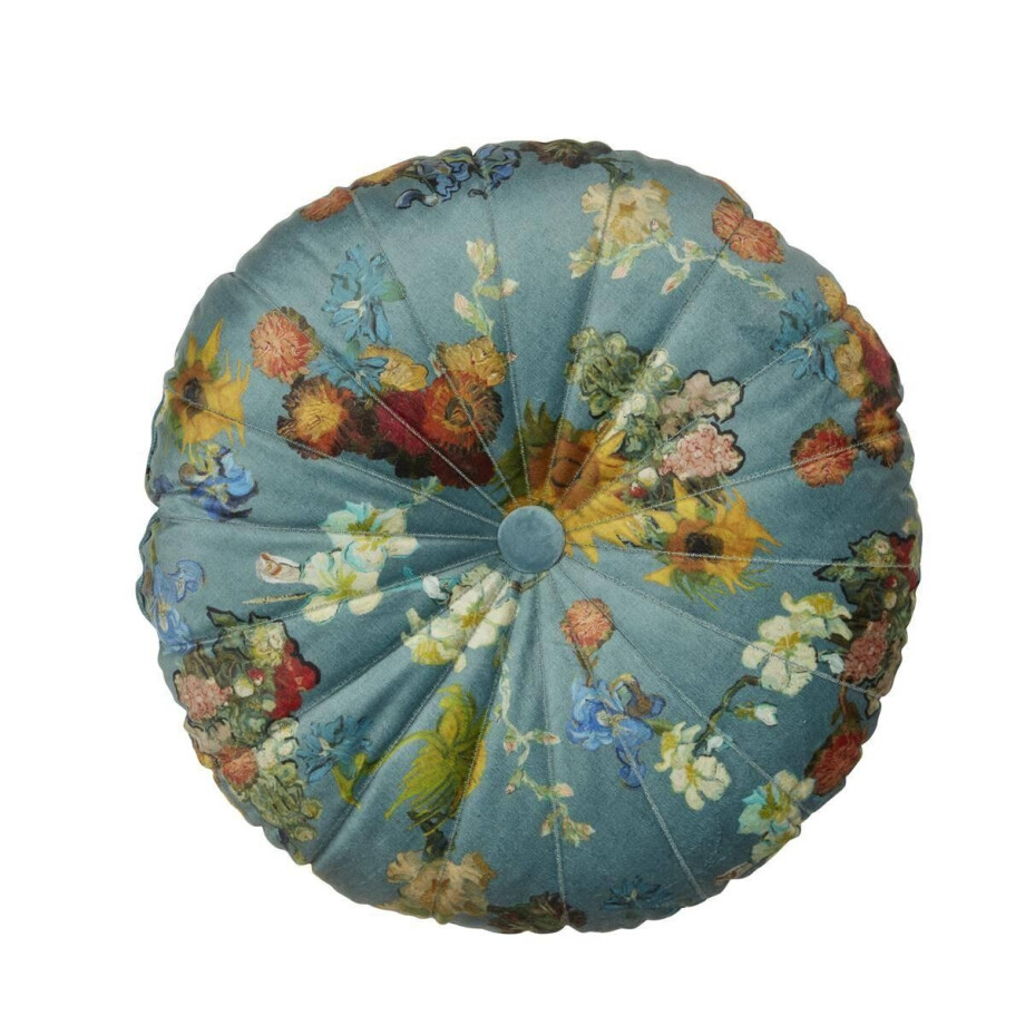 Sierkussen Boule de Fleurs velvet | Beddinghouse x Van Gogh Museum afbeelding 1